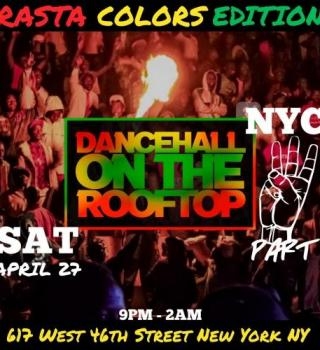 Dancehall on the Rooftop Rasta Colors Edition 