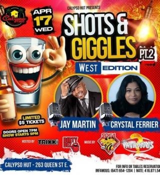 Shots & Giggles Comedy Show