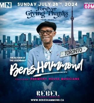 BERES HAMMOND Live In Concert Taking Place Inside REBEL
