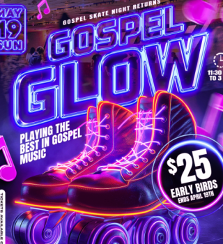 Gospel Glow - The All White Gospel Skate Night 