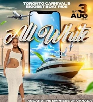 All White Boat Ride Caribana Saturday 