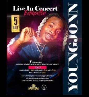 Young Jonn Live In Concert Edmonton 