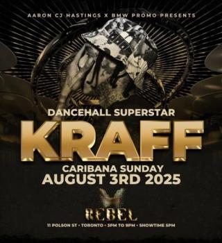 CARIBANA SUNDAY KRAFF LIVE AT REBEL