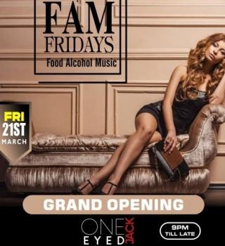 F|A|M FRIDAYS - Food Alcohol Music Fridays | Every Friday 2025 |  One Eyed Jack Toronto 