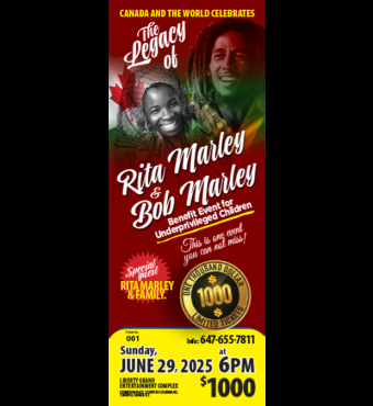 Canada And The World Celebrates The Legacy Of Rita Marley & Bob Marley 