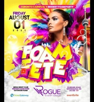 FOAM FETE 2025 CARIBANA FRIDAY 
