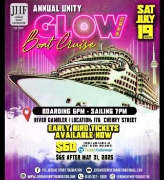 Jerome Henry Foundation Unity Boat Cruise 2025 