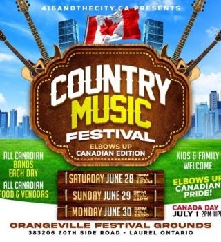 Country Music Festival: ELBOWS UP! 