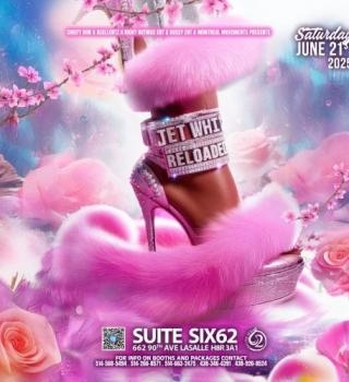 Jet White Touch Of Pink 