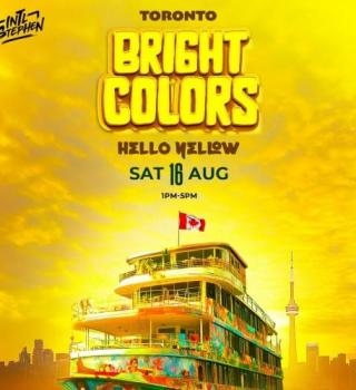 Bright Colors Boatride (toronto) - Hello Yellow 
