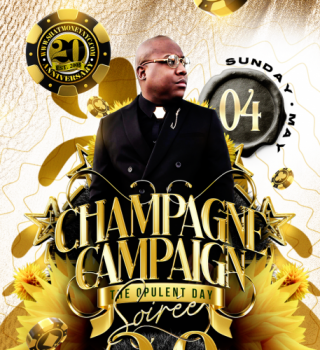 CHAMPAGNE CAMPAIGN 🍾  ✨THE OPULENT DAY SOIRÉE 