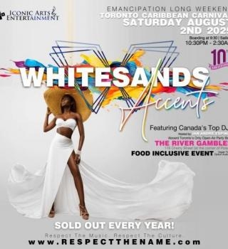 WHITESANDS All White + Accent Cruise | #Caribana Saturday Aug 2nd 2025 