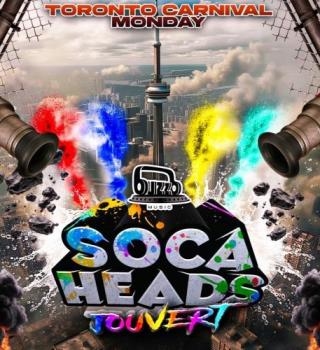 Soca Heads J'ouvert 2025 - Toronto Carnival Monday AFTER TSUNAMI