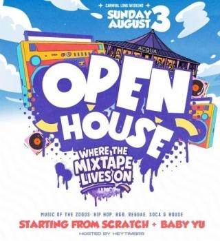 Open House 'the Day Party'  (where The Mixtape Lives On) 