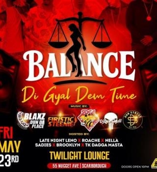 BALANCE - Di Gyal Dem Time 