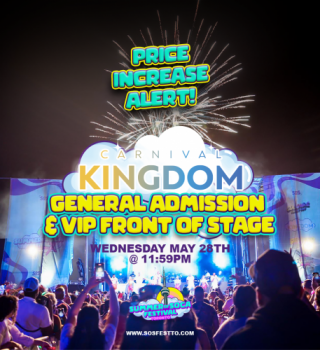 CARNIVAL KINGDOM - THE CONCERT | SOS FEST DAY 2 - CARNIVAL SATURDAY
