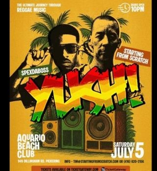 Yush! The Ultimate Journey Through Music - Sat July 5 (10pm) 