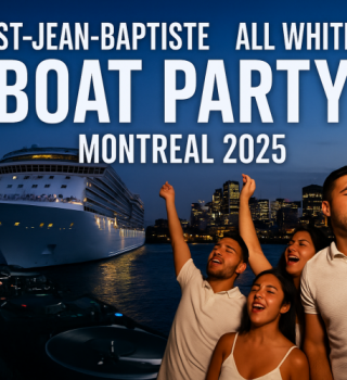 St-jean-baptiste All White Boat Party Montreal 2025 | Sunset Cruise 
