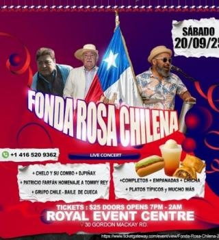 Fonda Rosa Chilena 2025 