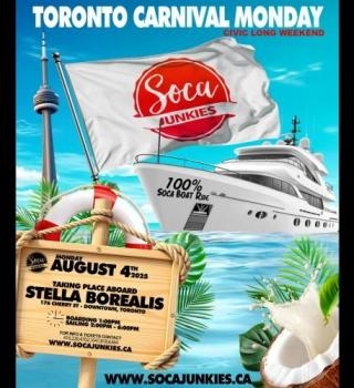Soca Junkies Boat Ride 2025 