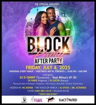 Afrofest Block Party - After Party 