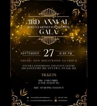 3RD ANNUAL ROCENA KIDNEY FOUNDATION GALA 