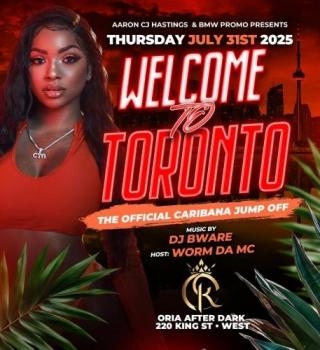 WELCOME TO TORONTO CARIBANA 2025 JUMP OFF 