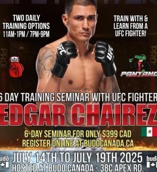 Edgar Chairez 6-Day Seminar 