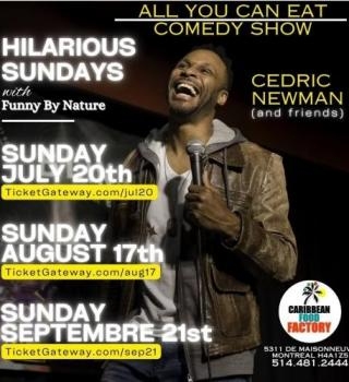 HILARIOUS SUNDAYS September 21st 