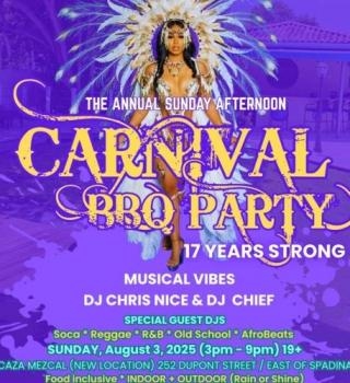 Carnival BBQ Party - The Annual Sunday Afternoon