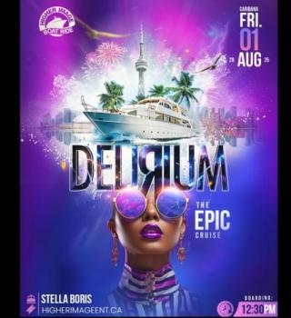 DELIRIUM Epic Cruise. 