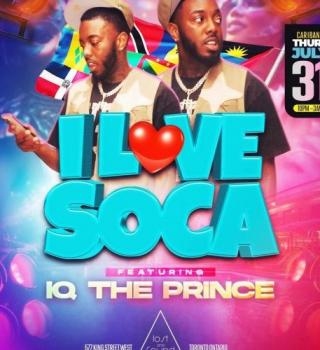 I ❤️Soca Ft IQ  | July 31st | Lost & Found 