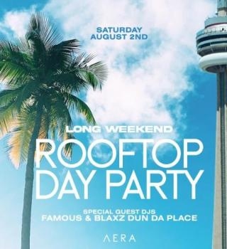 Long Weekend Rooftop Day Party @ Aera 