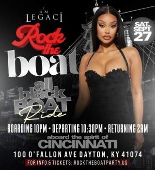 Rock The Boat: All Black Midnight Cruise 