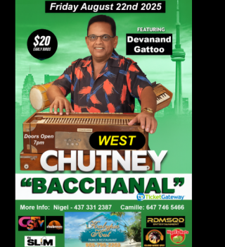 Chutney Bacchanal (west) - Devanand Gattoo 