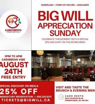 Bigwill Sunday 