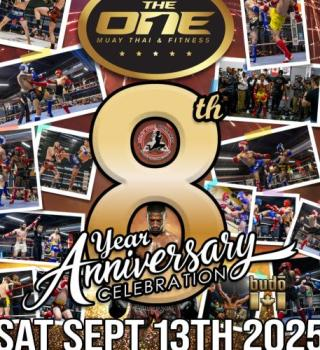 The One 8th Year Anniversary Muay-thai Event 