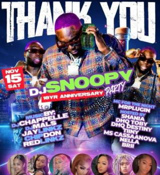 Thank You (dj Snoopy 18 Year Anniversary) 