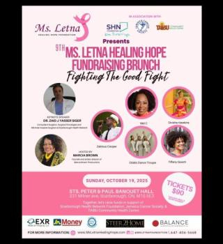 9th Annual Ms. Letna Healing Hope Fundraising Brunch 