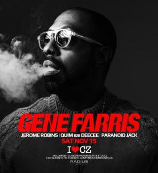 The Comfort Zone Presents ** Gene Farris ** 