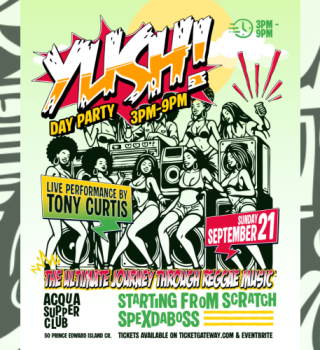 Yush! The Ultimate Journey Through Music -day Party Sun Sept 21 (3-9pm) Feat Tony Curtis 