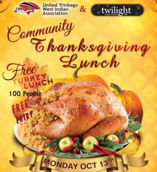 2nd Annual Free Community Thanksgiving Lunch 
