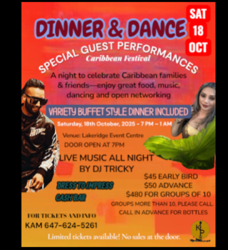 Carribean - Dinner And Dance 