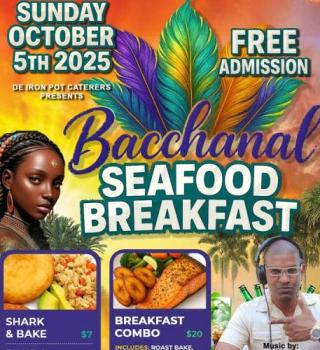 BACCHANAL SEAFOOD BREAKFAST 