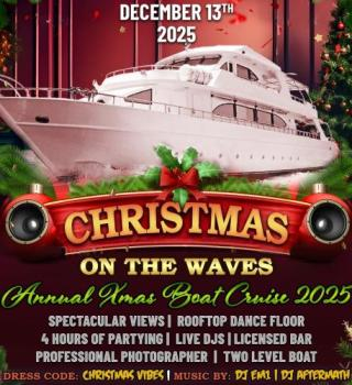 Christmas on the Waves | Annual Xmas Boat Cruise 2025 