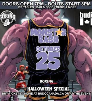 Monstar Bash Halloween Special Boxing Club Show 