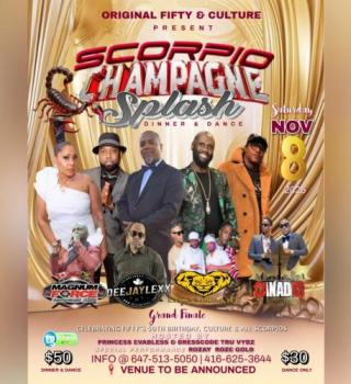 Scorpio Champagne Splash 