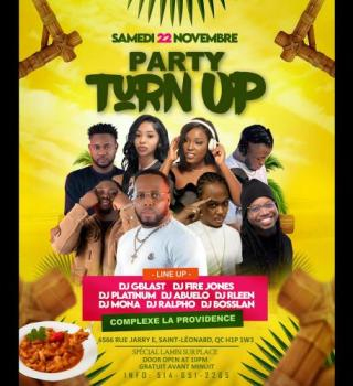 Party Turn Up November 2025 