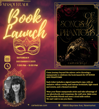 Of Songs and Phantoms Book Launch Party 