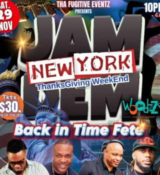JAM DEM | New York | ThanksGiving WeekEnd 